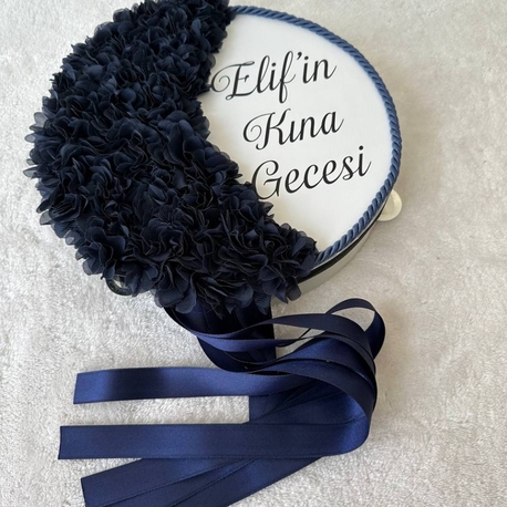 Personalisierter Braut-Def mit Laserblumen für Hochzeit und Henna-Feier | EW-292661
