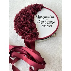 Personalisierter Braut-Def mit Laserblumen für Hochzeit und Henna-Feier | EW-292990
