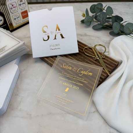 50x Personalisierte handgefertigte Einladungen für Hochzeit, Verlobung und Verlobungsfei |EW-292957