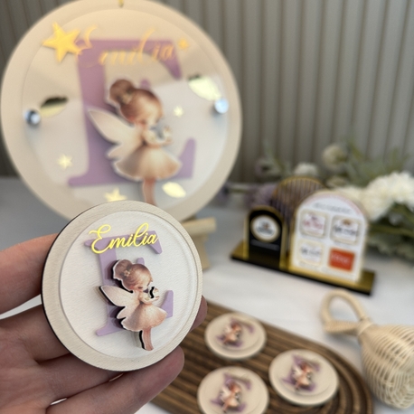 20 Magnet-Souvenirs und 1 Türkranz-Souvenir-Set | EW-292981