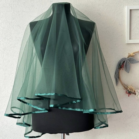 Brautschleier-Set aus französischer Guipure-Spitze | EW-292913