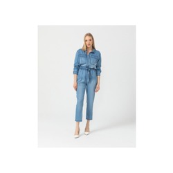 SEÇİL Indigo Kadın Kemerli Pantolon 4284872874