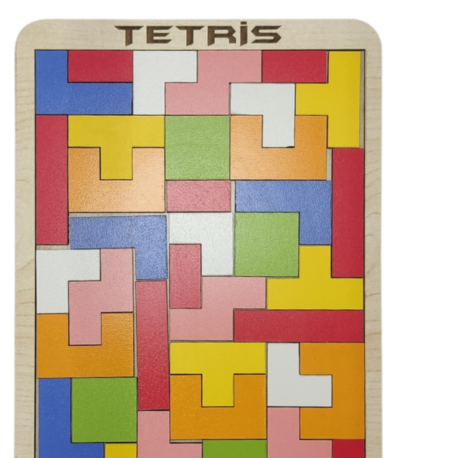 Ahşap Renkli Tetris Bulmacası: Zekanızı Geliştiren Eğlence
