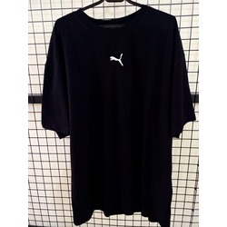 Oversize nakışlı puma tişört