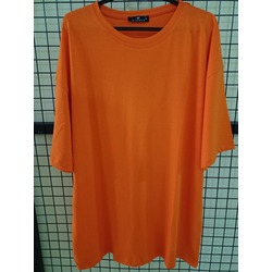 Oversize turuncu basic tişört 