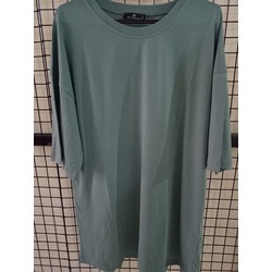 Oversize mint yeşili basic tişört