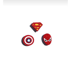 ESPEY SUPERMAN SPİDERMAN VE KAPTAN AMERİCA TERLİK SÜSÜ SET