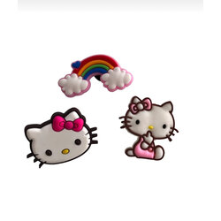 ESPEY HELLO KİTY VE GÖKKUŞAKLI TERLİK SÜSÜ SET