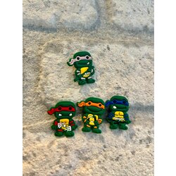 Terlik Süsü 4’lü Set Ninja Turtles