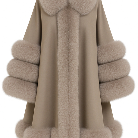 Luxe Mantle Poncho