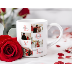 Sevgililer Günü Hediyesi Love Temalı Kişiye Özel Kupa Baskısı 