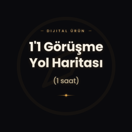 1'1  Yol Hartiası  Online Görüşme (1saat)