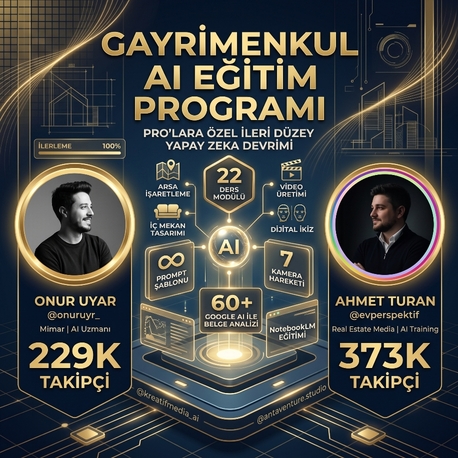 GAYRİMENKUL AI EĞİTİM PROGRAMI 