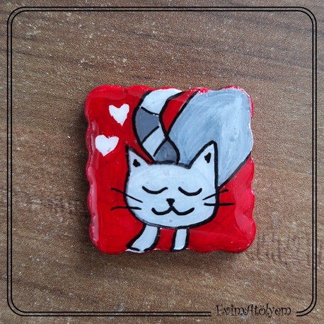 Kil Kedi Magnet
