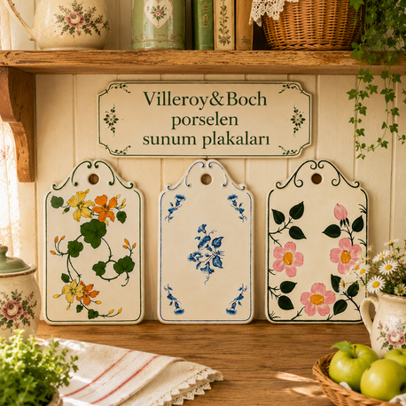 Villeroy Boch porselen sunum plakaları