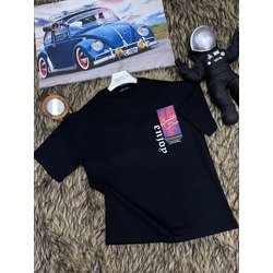 Unisex Enjoy Baskılı Oversize T-Shirt