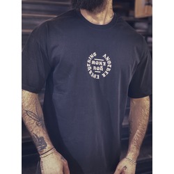 Unisex Gangster Baskılı Oversize T-Shirt