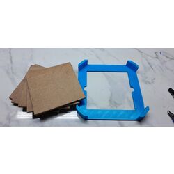 Çamur tornası değiştirilebilir ürün tablası(Mdf altlık)