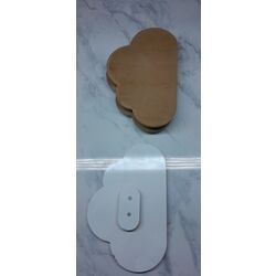 Bulut mdf  tabak drape kalıbı 30 cm