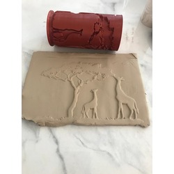 ZÜRAFA&AĞAÇ DOKU RULOSU