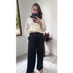 Zara etiketli keten pantolon 