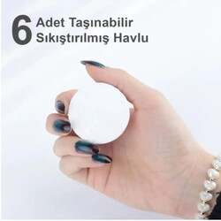 Suda Büyüyen Sıkıştırılmış Havlu Seti