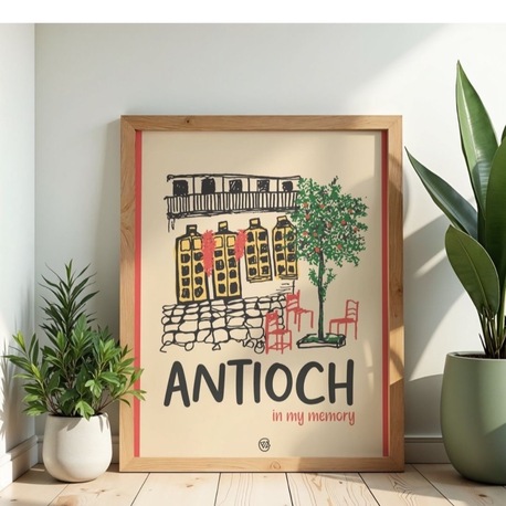Antioch in my Memory Poster 35x50 cm