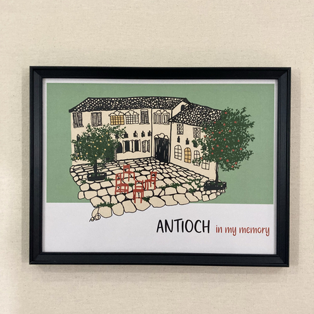 Antioch in my Memory (Siyah Çerçeveli)