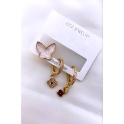 3’lü Özel seri set küpe