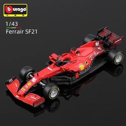 Scuderia Ferrari SF21 F1 Lüks Alaşım Lisanslı Model Araba 2021