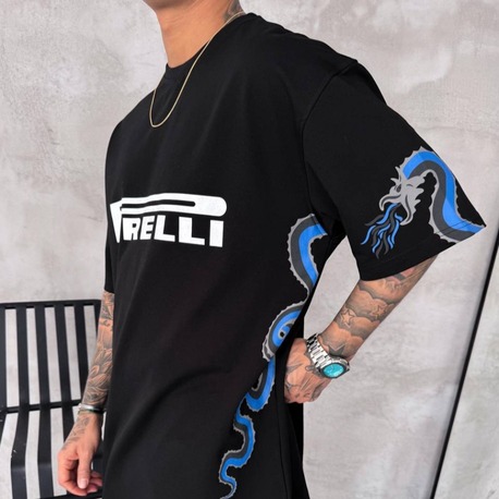 Pirelli Black Dragon Oversize Tee