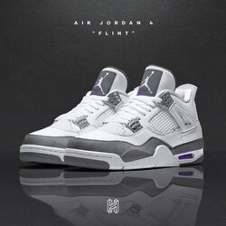 Nike AİR JORDAN 4 RETRO 'FLİNT'  
