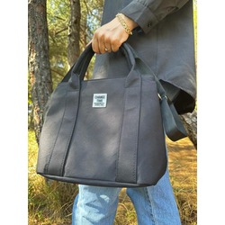 MENDY TOTE SİYAH ÇANTA