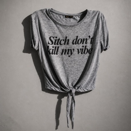 Stitch Don’t Kill My Vibe Tee