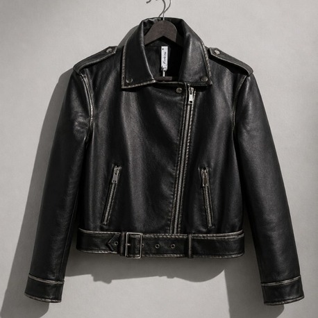 Noir Rush Leather Jacket