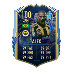 Kaptan Alex de Souza 100'lük