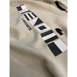 LACOSTE KREM SWEATSHIRT 