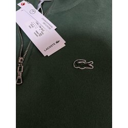 LACOSTE YARIM FERMUARLI YEŞİL TRİKO 
