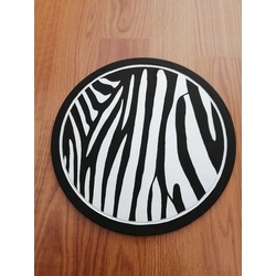 zebra desenli supla ve sunumluk 