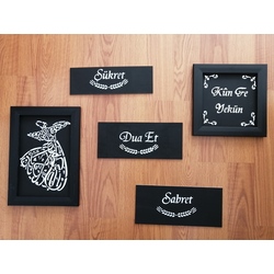 siyahlı dua set 