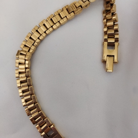 ÇELİK GOLD ROLEX MODEL BİLEKLİK 