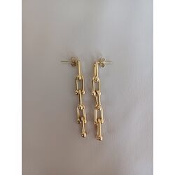 ÇELİK GOLD TİFFANY MODEL KÜPE