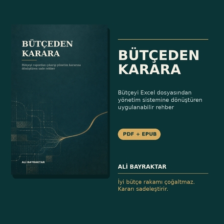 BÜTÇEDEN KARARA – PDF ve EPUB E-Kitap