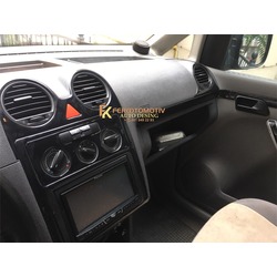 Volkswagen Caddy Full Set Parlak Siyah Torpido Maun Kaplama (Parlak Siyah)