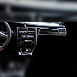Toyota Carina Corona Full Set 30 parça  Parlak Siyah Torpido Maun Kaplama (Piano Black)