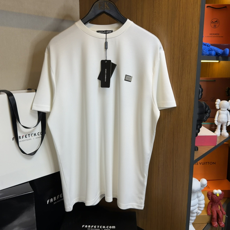 Dolce & Gabbana Logo Plaque T-shirt ( İthal-Ütü İstemez-NFC Aktif) 