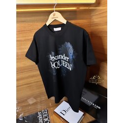Alexander McQueen duck flower T-shirt (black)