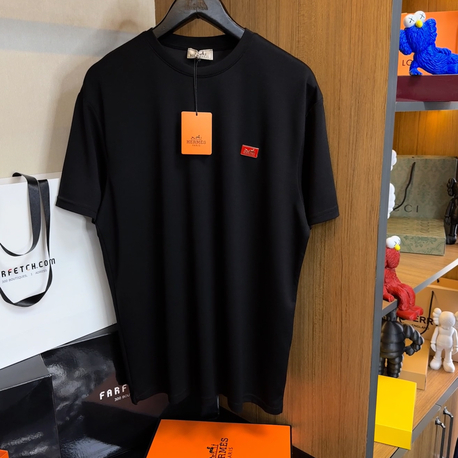 Hermes Metal Logo T-shirt ( İthal-Ütü İstemez-NFC Aktif)