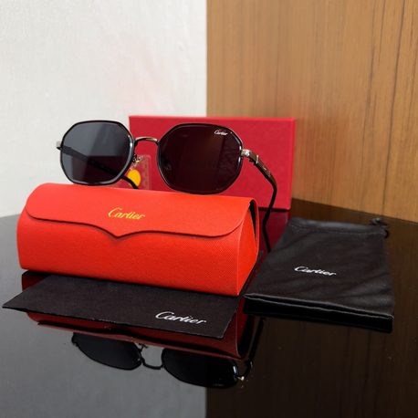 Cartier Unisex Güneş Gözlüğü ( Siyah Cam )