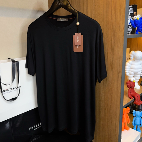 Loro Piana The Gift Of Kings T-shirt ( İthal - Ütü İstemez - NFC Aktif ! ) - Siyah